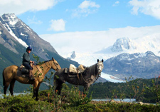 Chile-Patagonia / Torres del Paine-Torres del Paine - Glacier Ride
